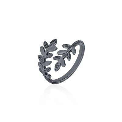 If you're a statement jewelry lover, this curled vine leaf ring is perfect for you. The leaf looks like it has wrapped itself around your finger. It features small leaves sprouting from a central band, creating a Greek-chic design.  It is adjustable, which makes it easy to fit any space on any finger. This ancient Greece-inspired ring would be a great match for your Bohemian or Greek-chic outfit. A great birthday gift for anyone who likes this type of jewelry.